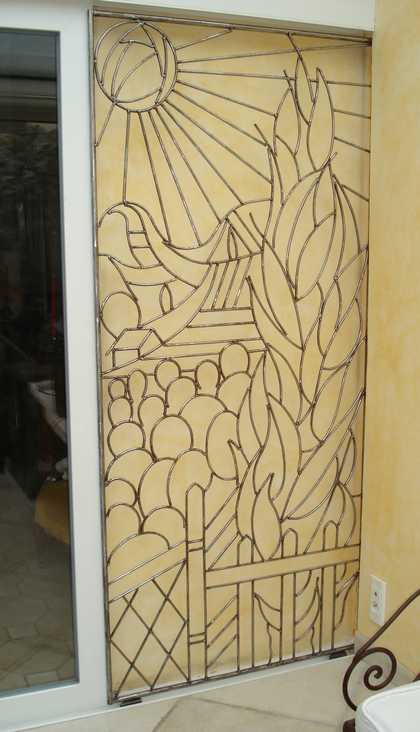 Grille de face